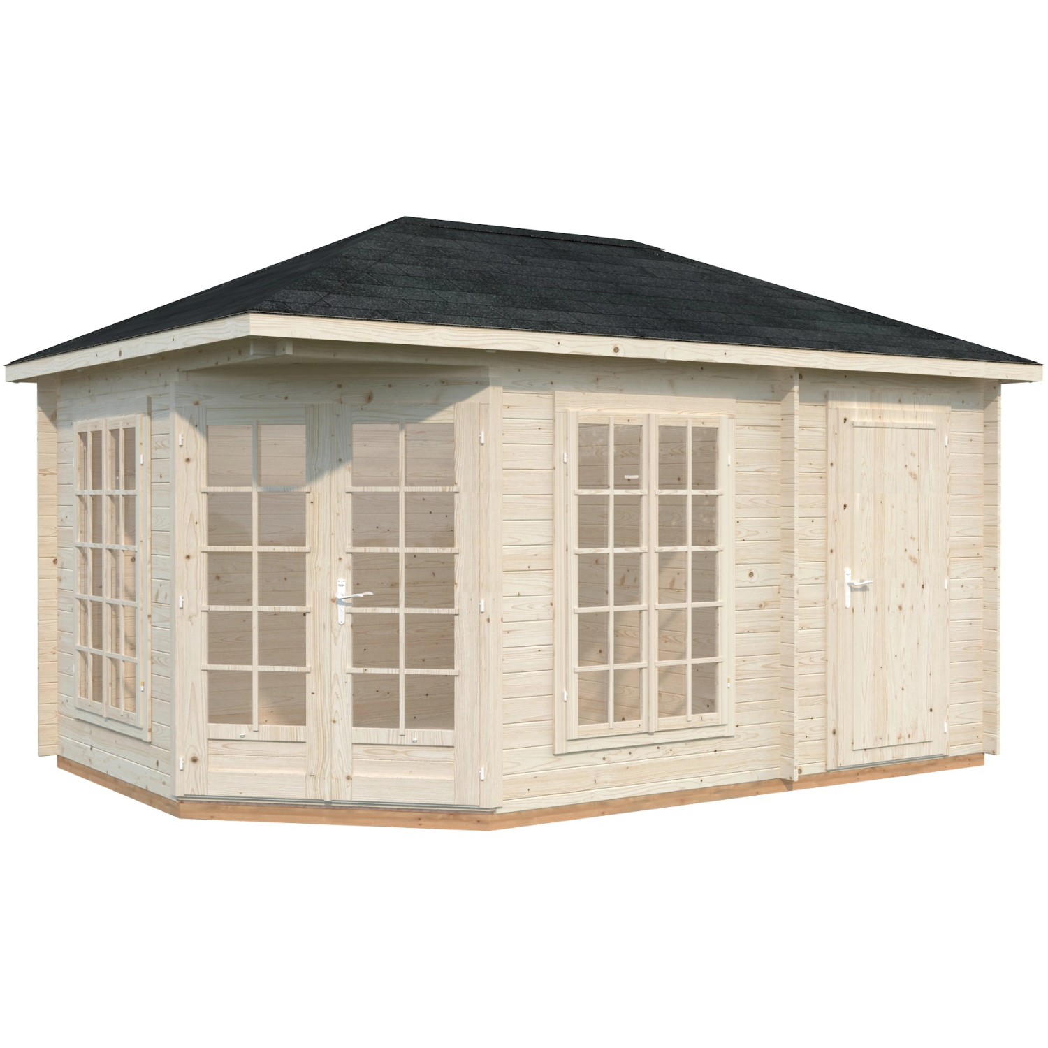 Palmako Gartenhaus "Pavillon Melanie", naturbelassen günstig online kaufen