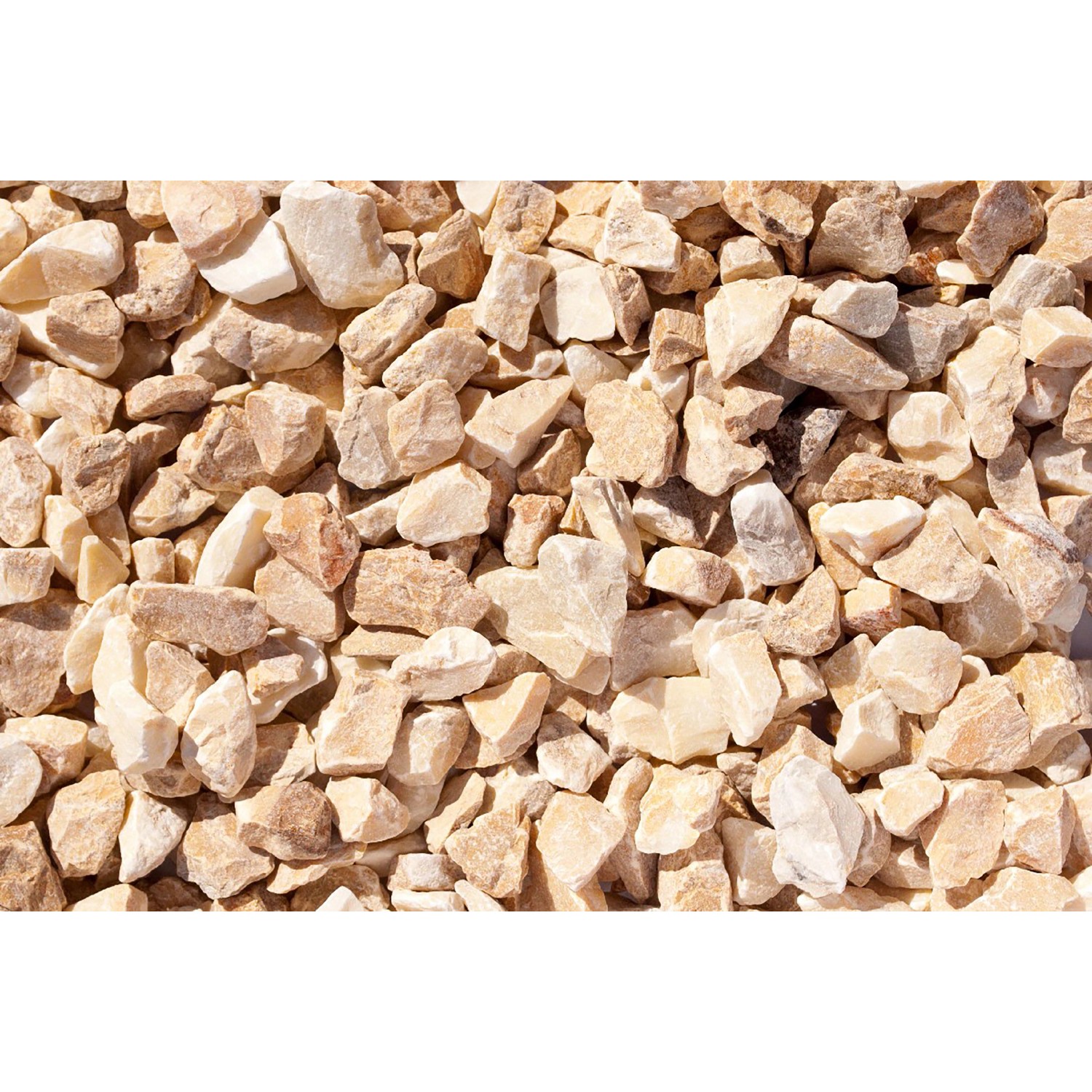 Thumbnail - Marmorsplitt Siena-Gelb 22 - 32 mm 1000 kg Big-Bag