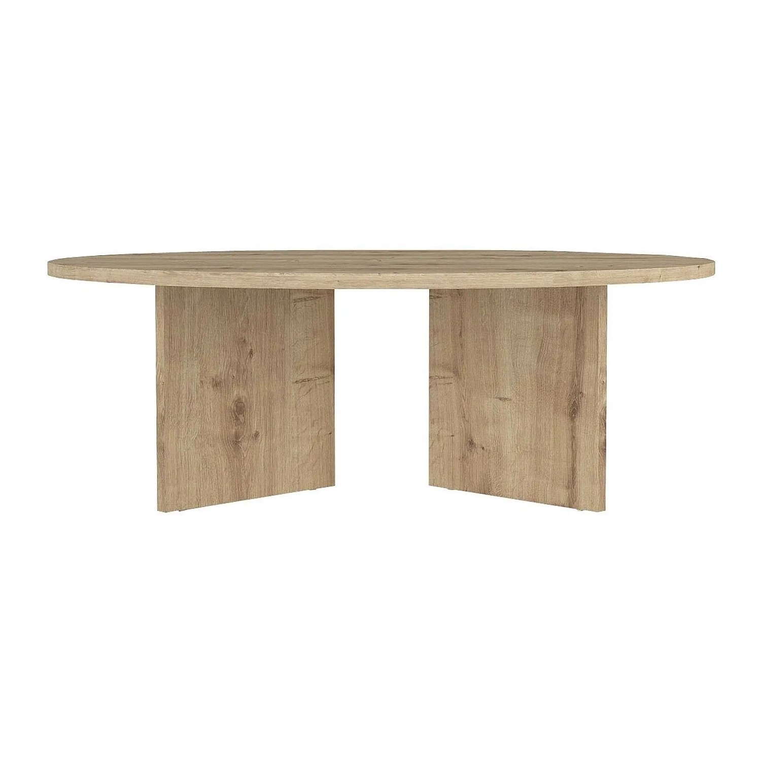 Vente-unique Couchtisch Topania Naturfarben Hell 90 cm