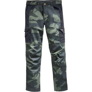 Scheibler Workwear Bundhose Camouflage, oliv-camouflage, Größe 50. Arbeitskleidung mit vielen Taschen.