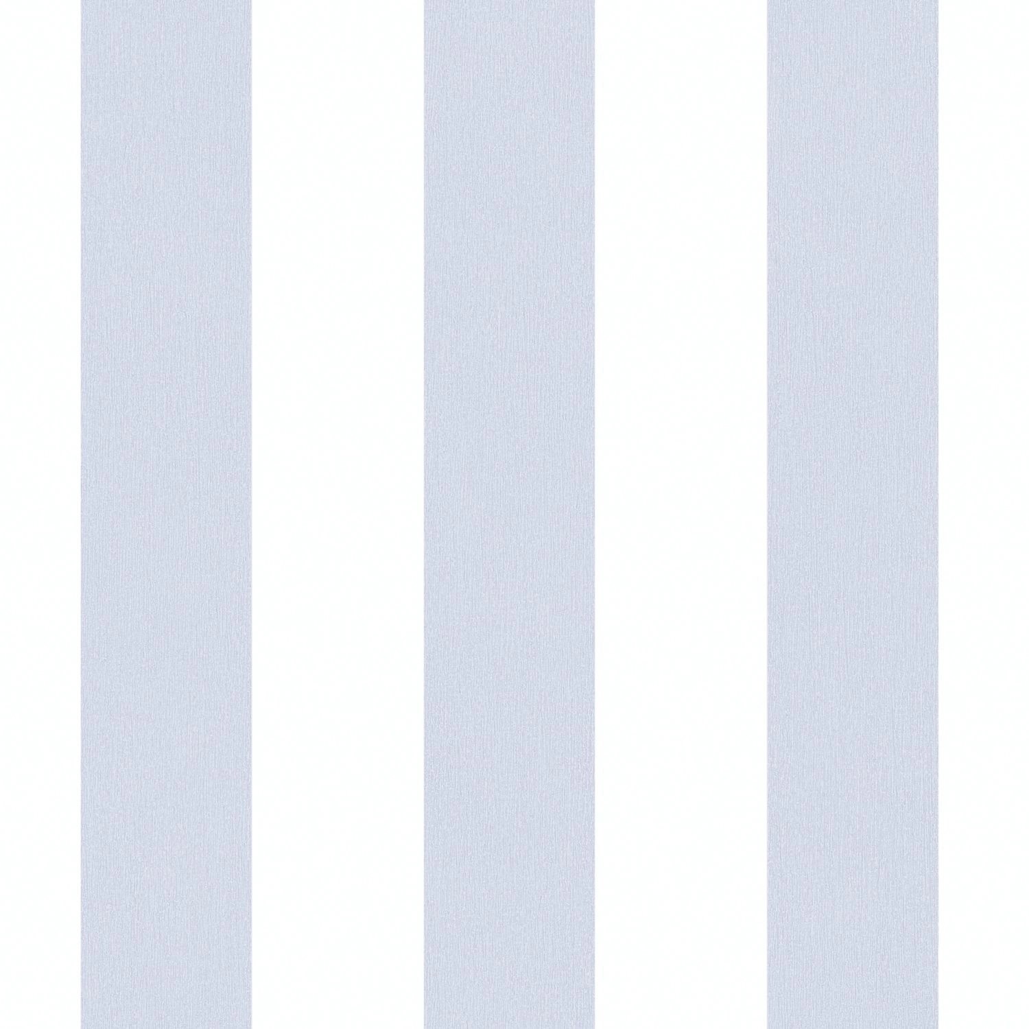 PROFHOME 381483-GU Kinder Tapete Streifentapete Matt Grau Weiß 0,53 m x 10, günstig online kaufen