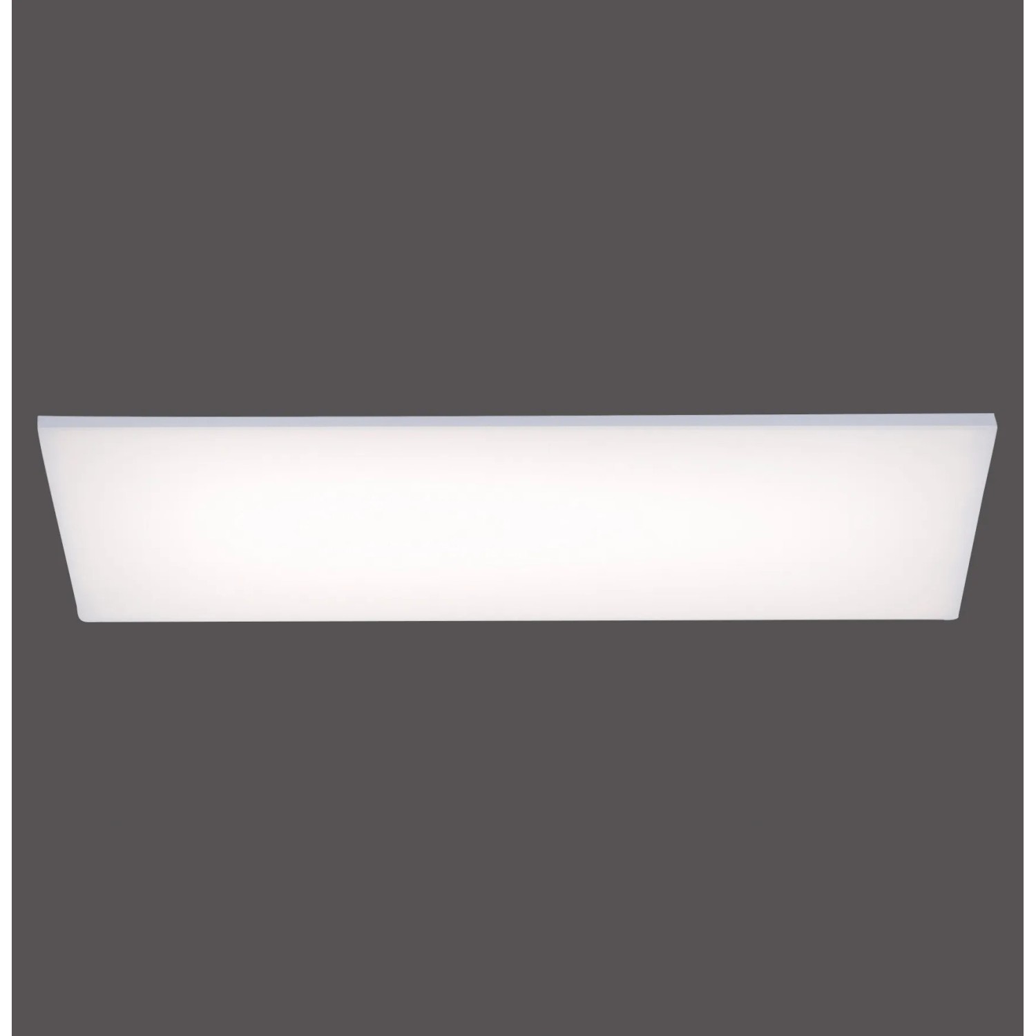 Paul Neuhaus Deckenleuchte FRAMELESS, LED Panel mit Farbwechselfunktion (RGB), und warmweißer Lichtfarbe, rahmenlos, Dimmbar mit Fernbedienung