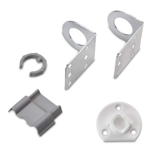 Kesseböhmer Achsrohr Set LeMans II Anthrazit 1250 mm