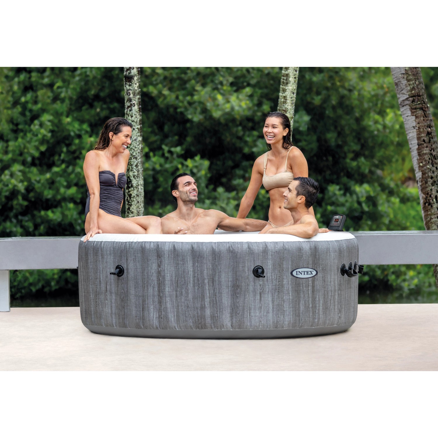 Intex Whirlpool Greywood Intex PureSpa Bubble Massage