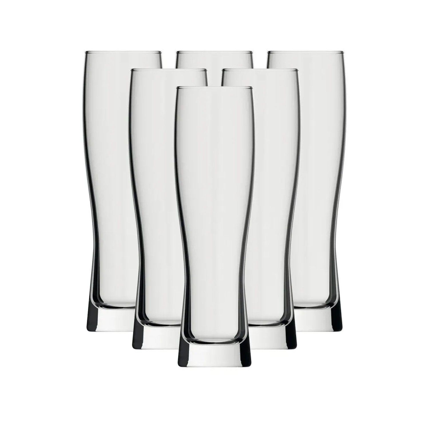 Rastal Monaco Slim Weizenbierglas 0,3, 6er Set