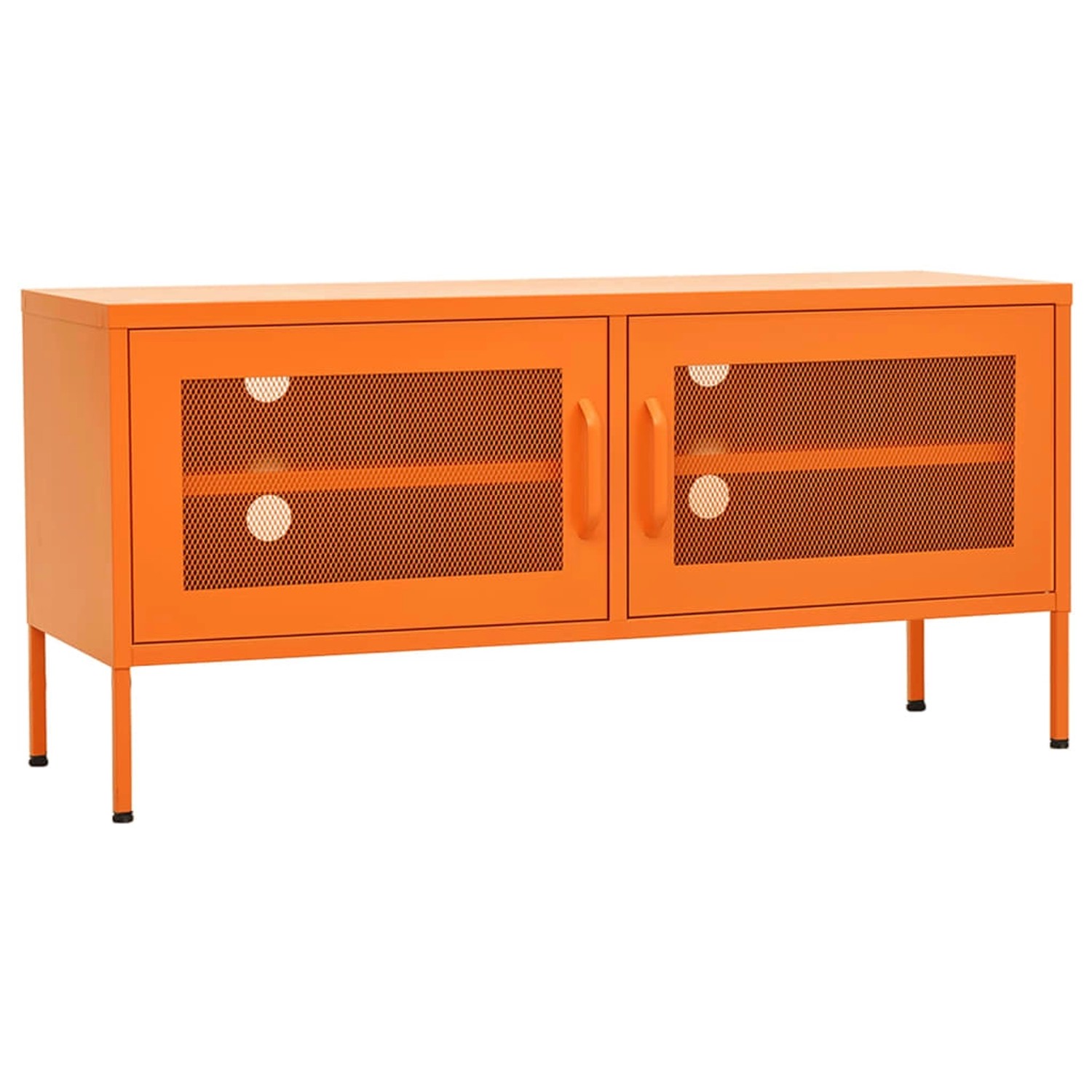 Tv-schrank Orange 105x35x50 Cm Stahl günstig online kaufen