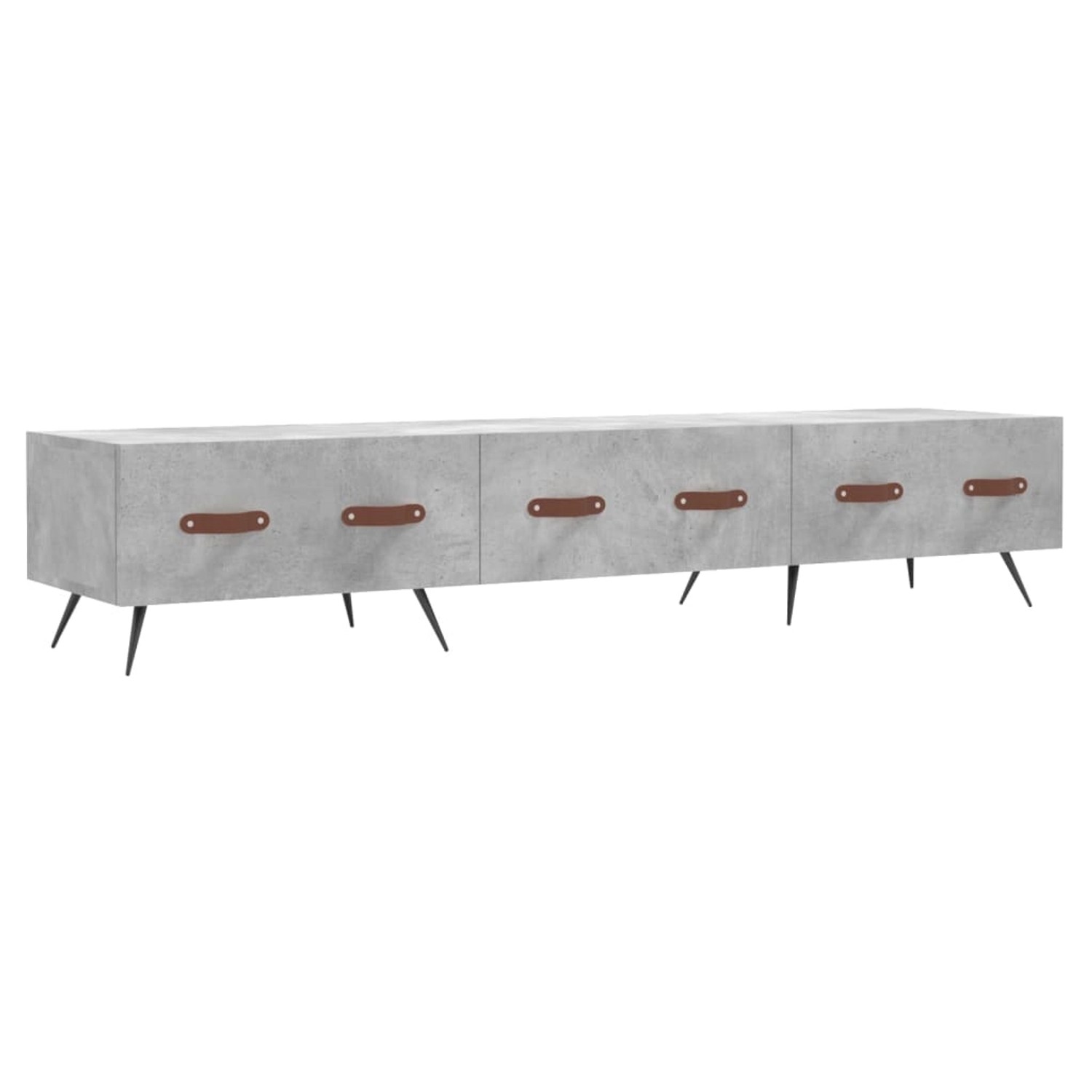 VidaXL TV-Schrank Betongrau 150x36x30 cm Holzwerkstoff  Modell 6 günstig online kaufen