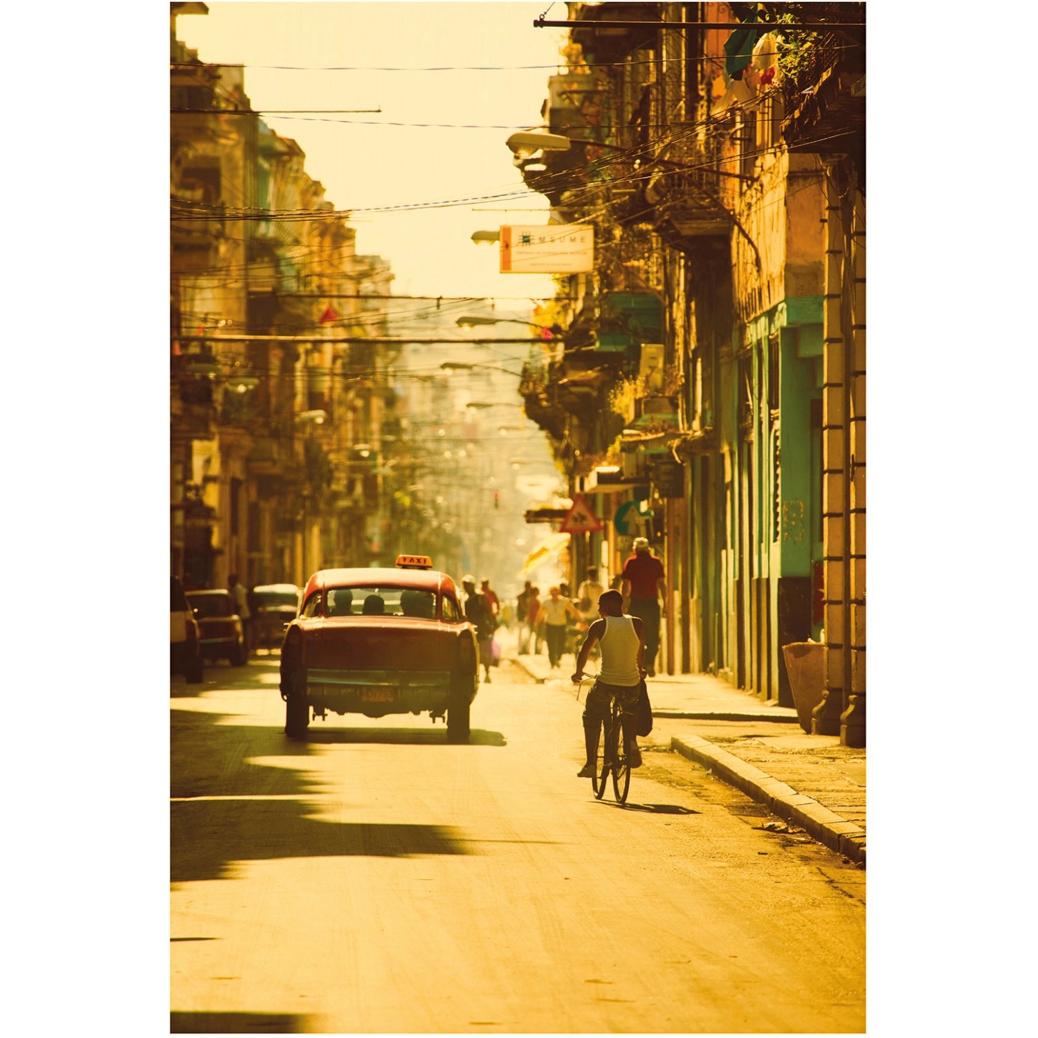 Komar Wandbild Cuba Streets 50 x 70 cm