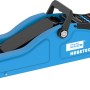 Blauer Güde Rangierwagenheber GRH 2/330 L, 2 t Hubkraft, mit Tragegriff und Rollen für Werkstatt & Garage.