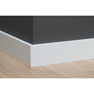 Egger Sockelleiste 10 cm Weiß