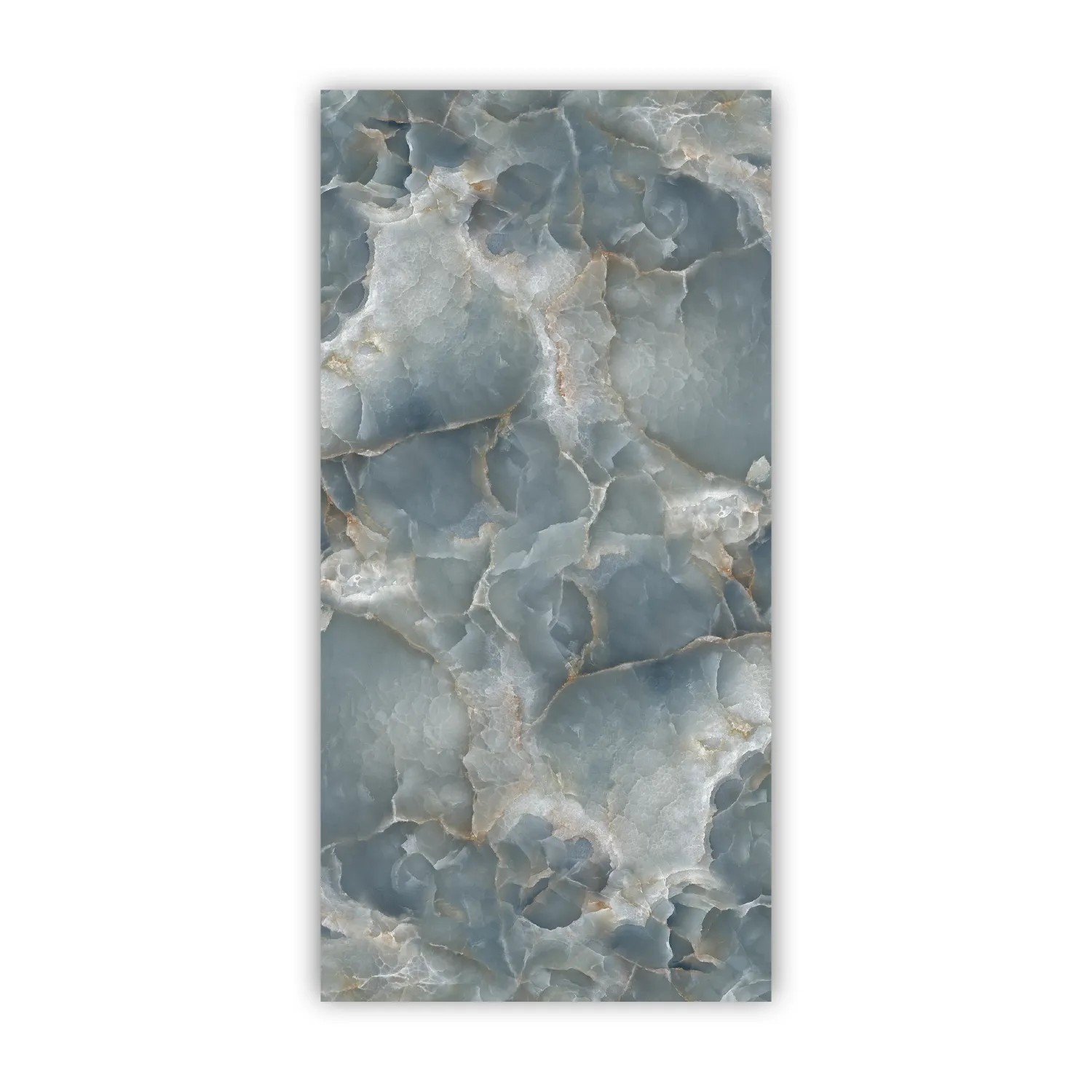 Walllux Duschrückwand Marmor Blau Alu-Verbund 3 mm 125 x 255 cm