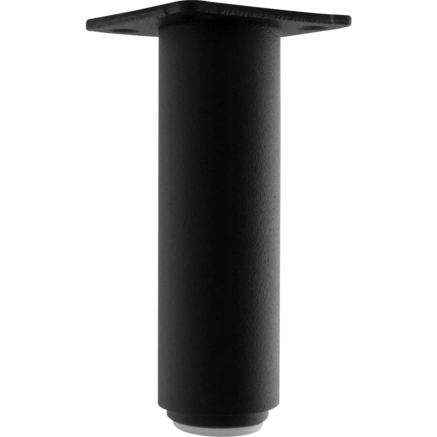 Simausrom Möbelfuß Ø 30 mm Länge 100 mm Aluminium Schwarz