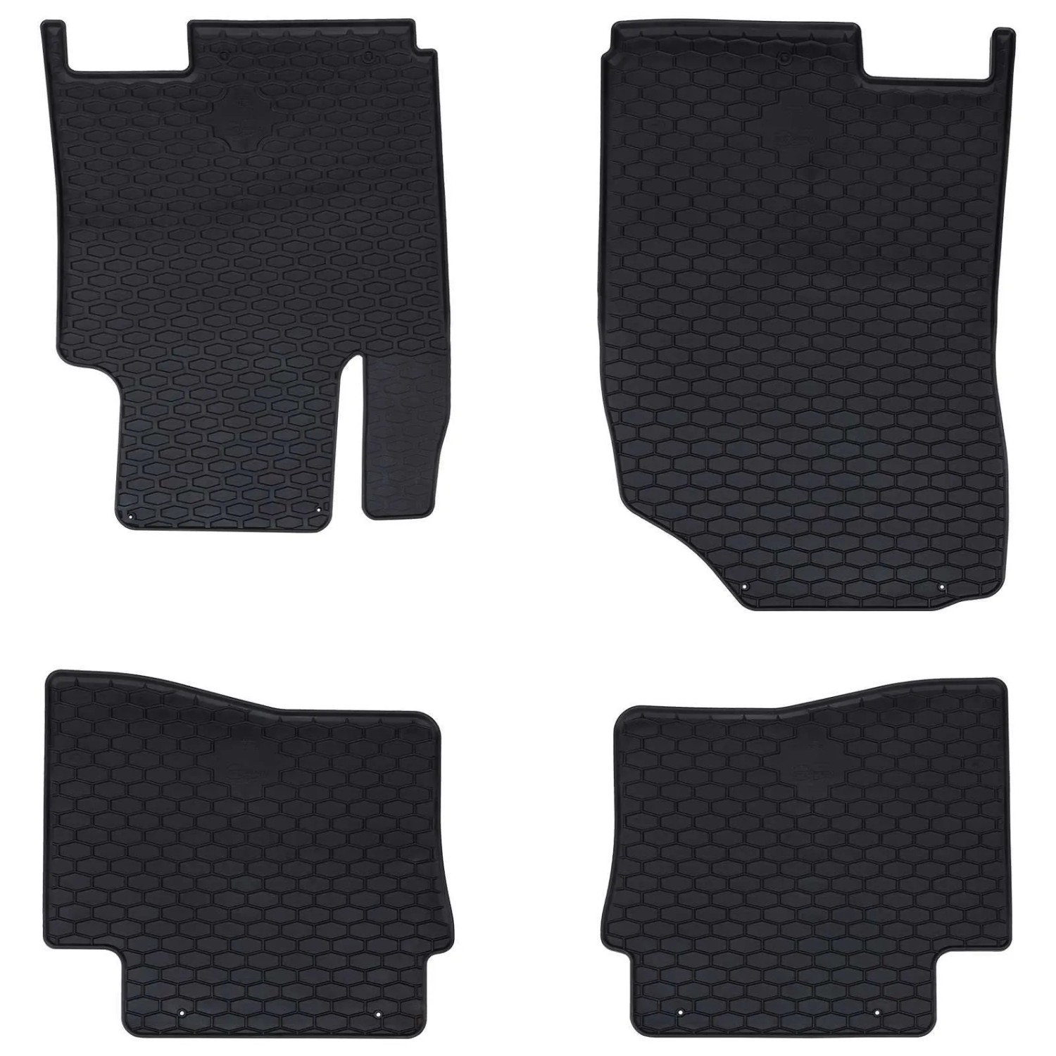 vidaXL Autofußmatte 4-Tlg Schwarz Geeignet für HYUNDAI i20 2014-2019 42029115
