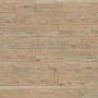 Click-Vinylboden Eiche Siena Landhausdiele, helle Holzoptik, verlegtes Muster.