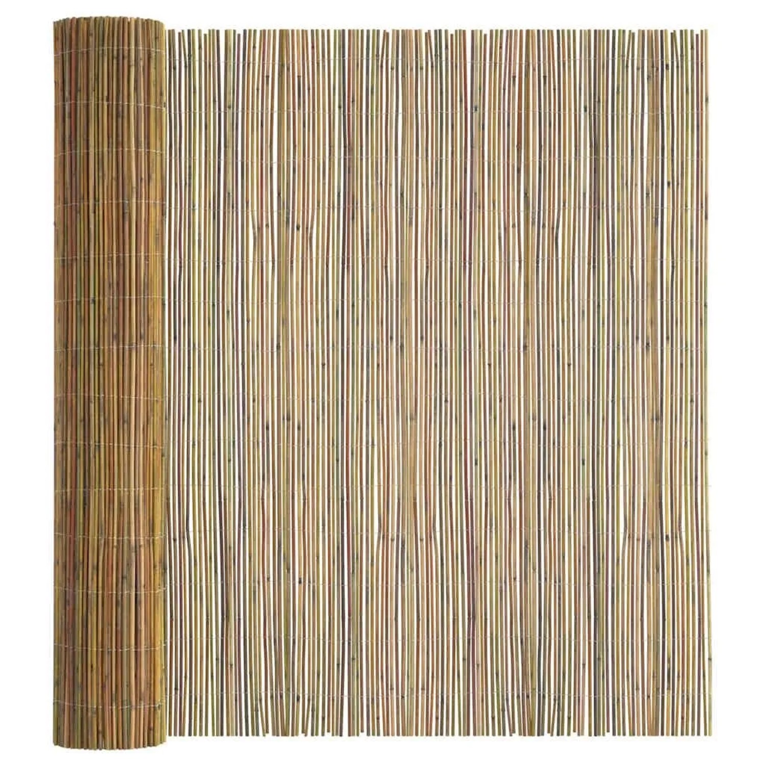 vidaXL Bambuszaun Natur 400 x 180 cm Bambus 42006522