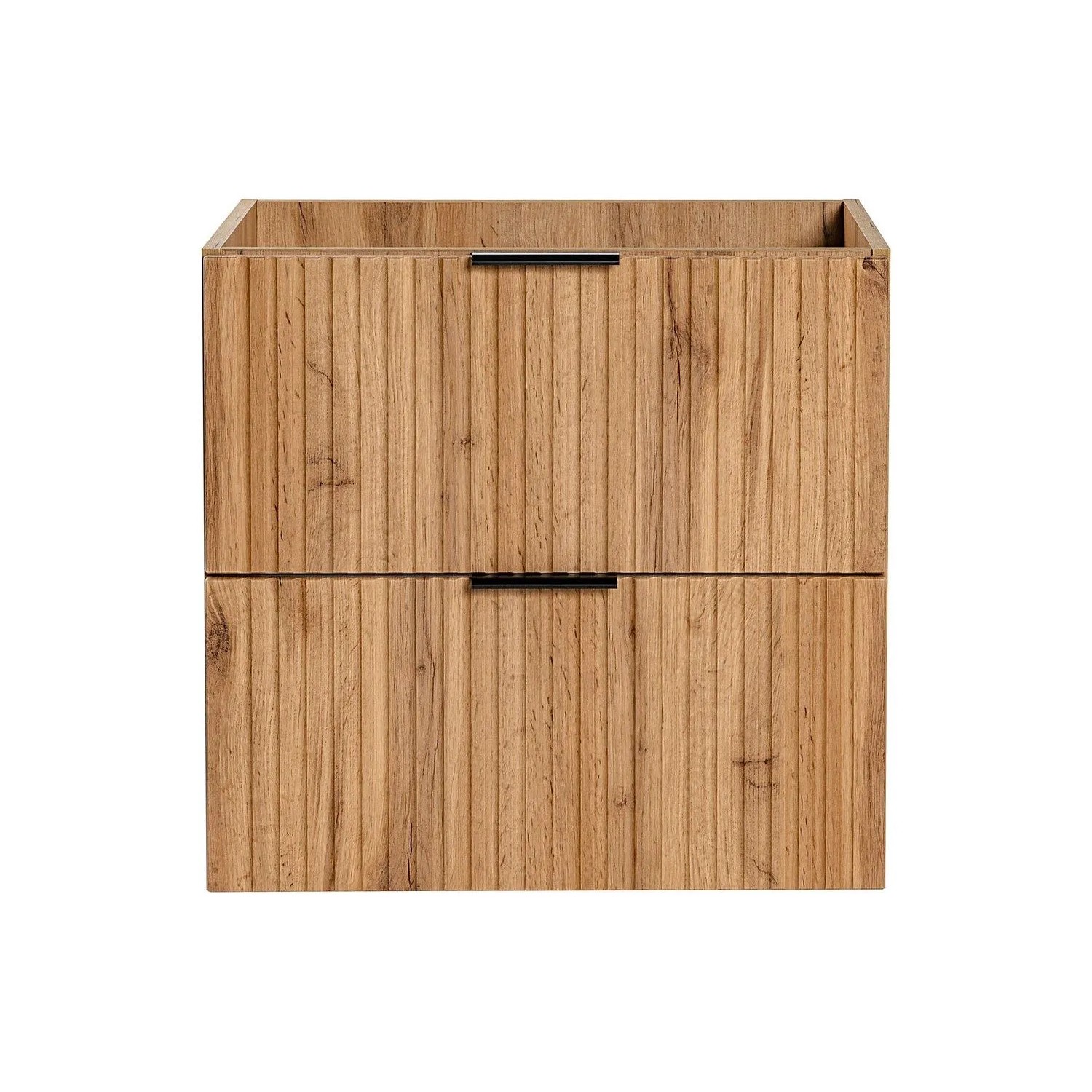 Vente-unique Waschbeckenunterschrank Zevara Naturfarben Hell 60 cm