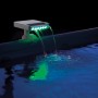 Intex LED Wasserfall Cascadee für Pools mit bunten Lichteffekten.