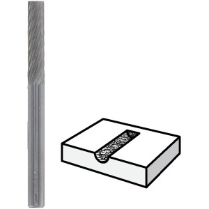 Dremel 9901 Wolframkarbid-Fräser für Miniaturwerkzeuge, zum Fräsen, Gravieren und Schnitzen.