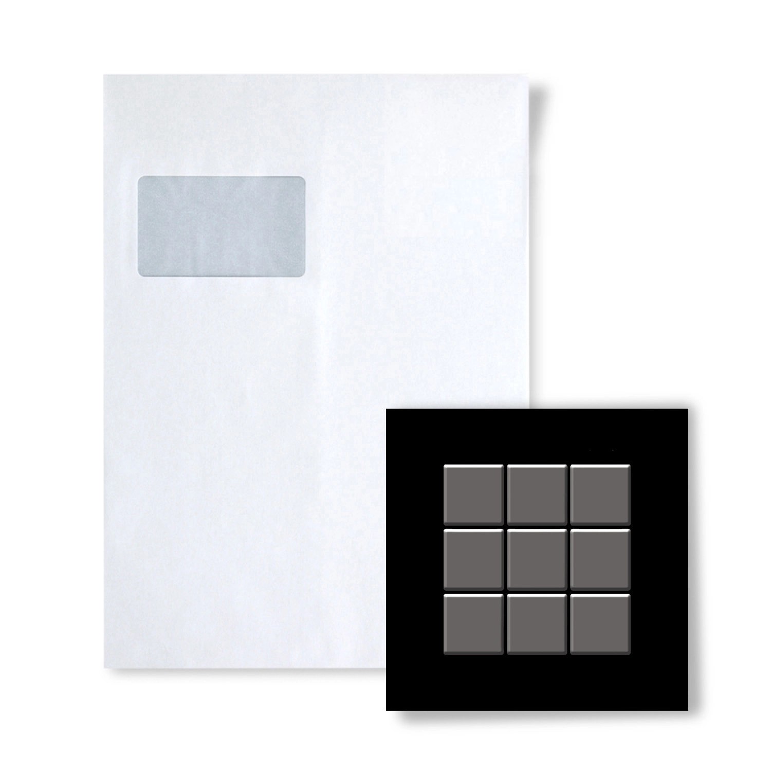 ALLOY Mosaik MUSTER S-Mosaic-Ti-SM Mosaic Titan Smoke Hochglänzend günstig online kaufen