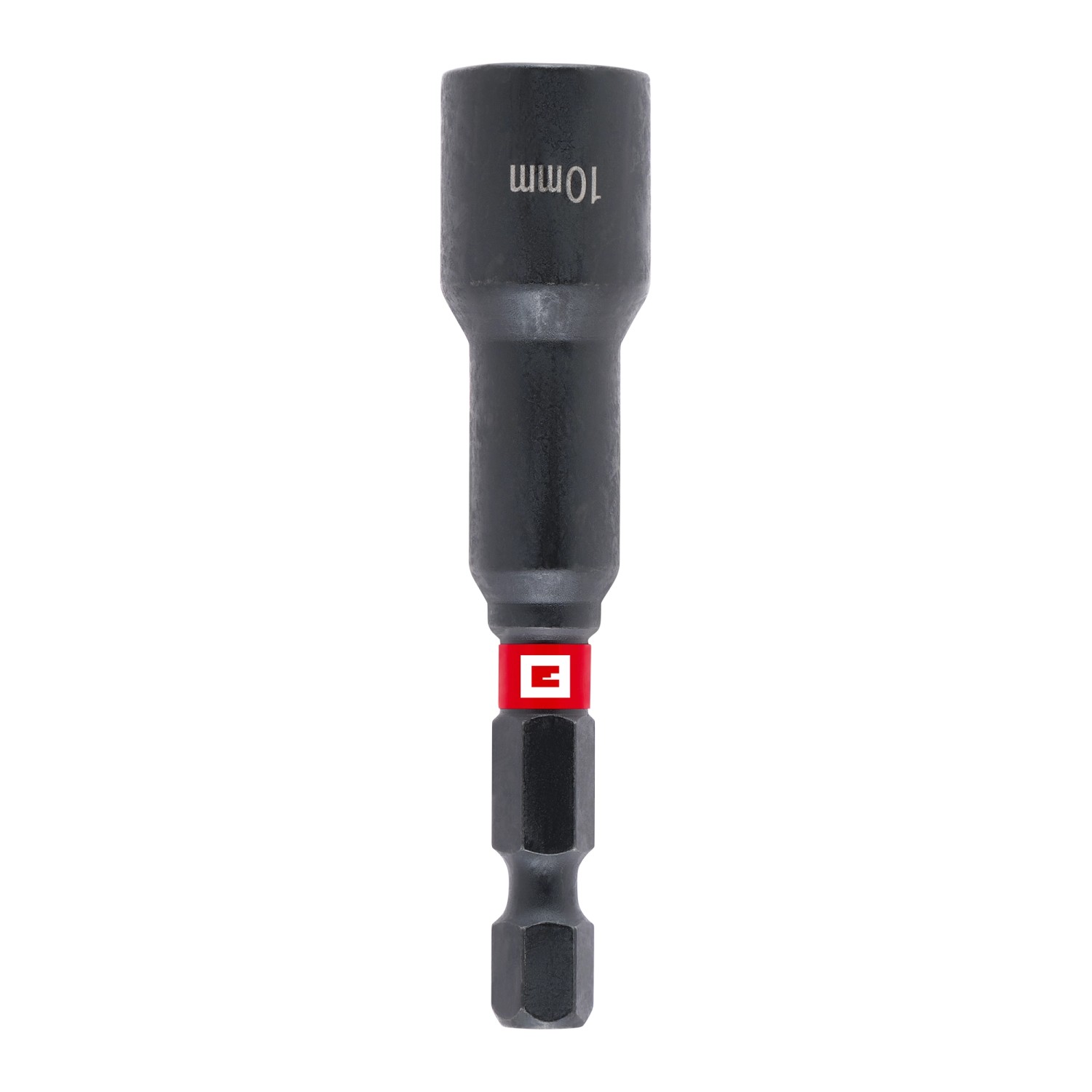 Einhell Impact Sechskant-Steckschlüssel mit 1/4 Zoll E 6.3 Schaft 10 mm