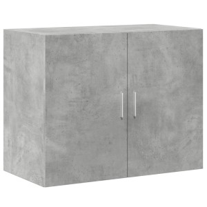 vidaXL Wandschrank Betongrau 80x42,5x64 cm Holzwerkstoff 846134