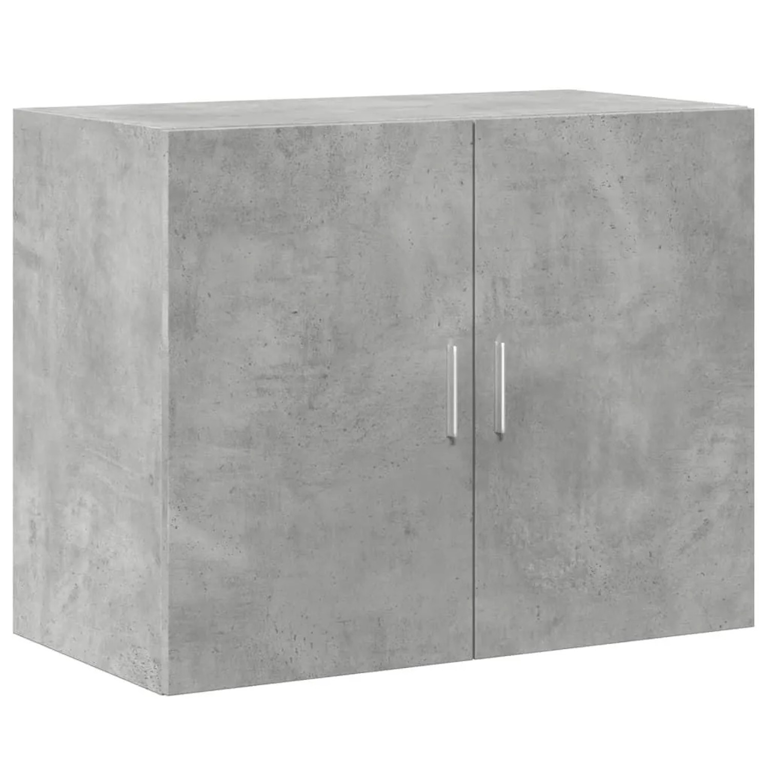 vidaXL Wandschrank Betongrau 80x42,5x64 cm Holzwerkstoff 846134