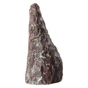 Scherf Marmor-Monolith Royal-Rot, Höhe 60-90 cm, Zierkies für den Garten.