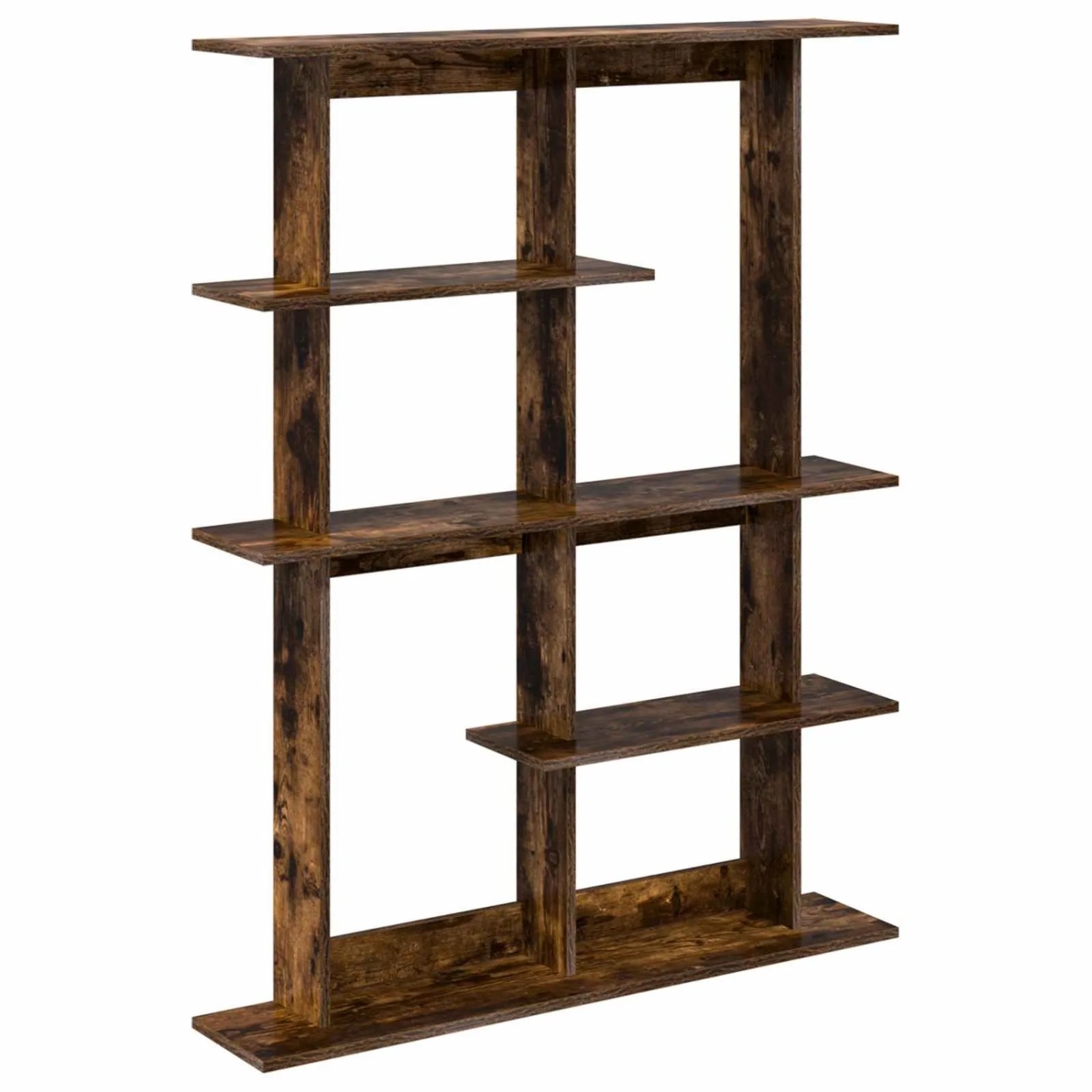 vidaXL Wandregal Raucheiche 102 x 20 x 130 cm Holzwerkstoff 8012056
