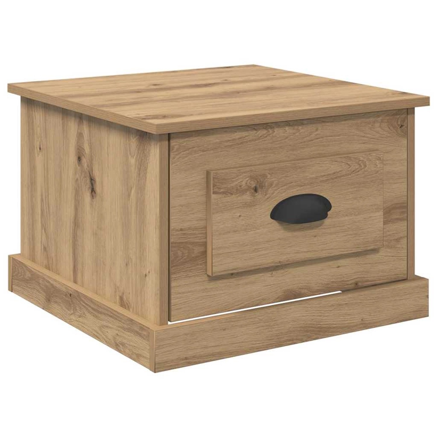 vidaXL Couchtisch Artisan-Eiche 50 x 50 x 35 cm Holzwerkstoff 881371 günstig online kaufen