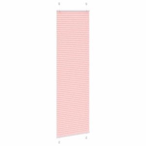 vidaXL Plissee Rosa 65x200 cm Stoffbreite 64,4 cm Polyester 4015459