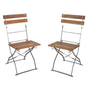 Lex Biergarten-Set Sitzgruppe Biergartenmöbel Gartenmöbel Gartentisch Stuhl 3tlg.