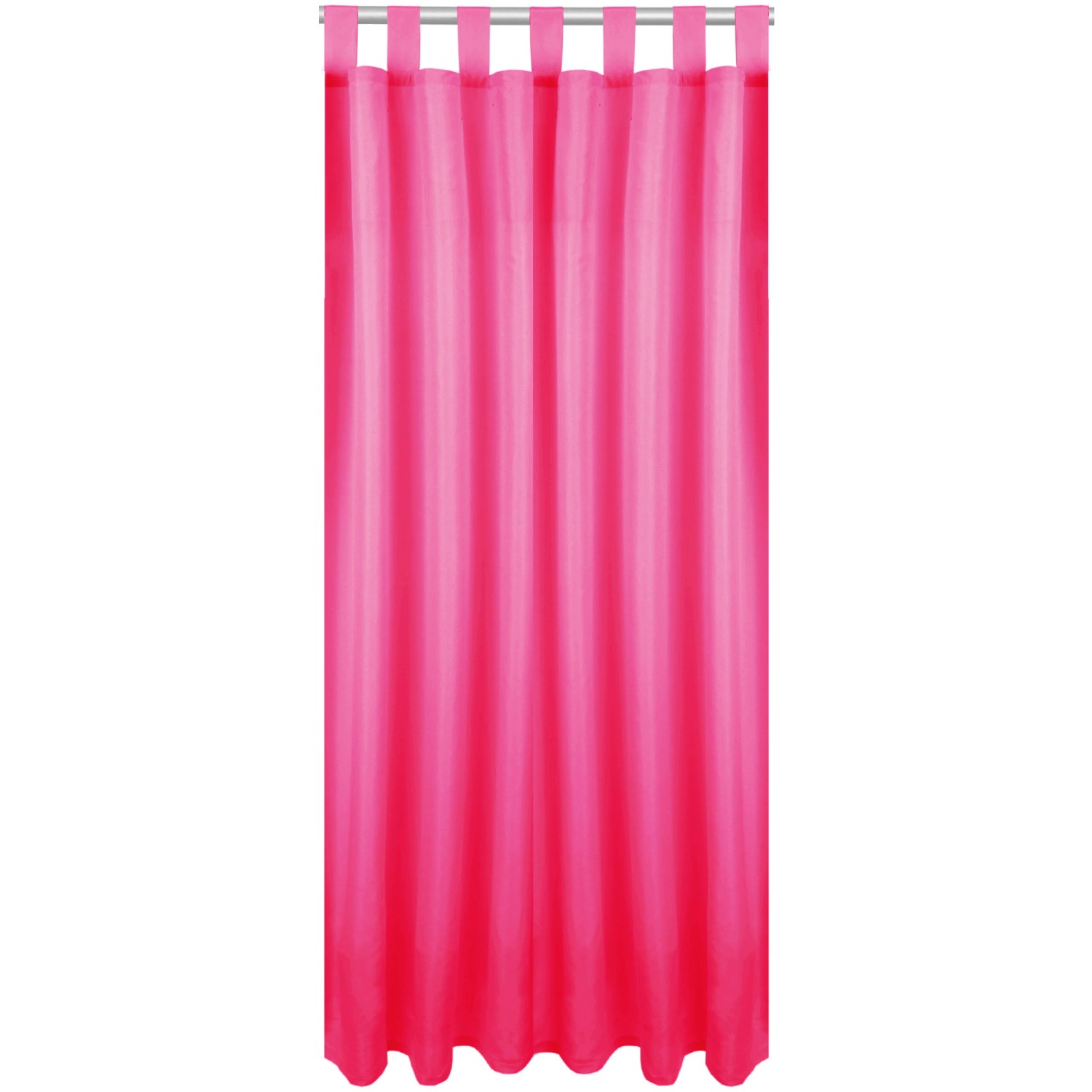 Bestlivings Dekoschal Ellen Schlaufen 140 cm x 145 cm Pink günstig online kaufen