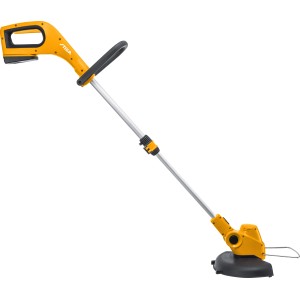 Stiga Akku-Rasentrimmer GT 100e mit Akku und Ladegerät, gelb/schwarz.