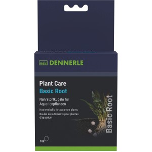 Dennerle Plant Care Basic Root Nährstoffkugeln für Aquariumpflanzen, 10 Stück.
