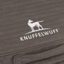 Knuffelwuff Hundematte Roanoke, orthopädisch, faltbar, Kunstleder braungrau, 140x120cm.