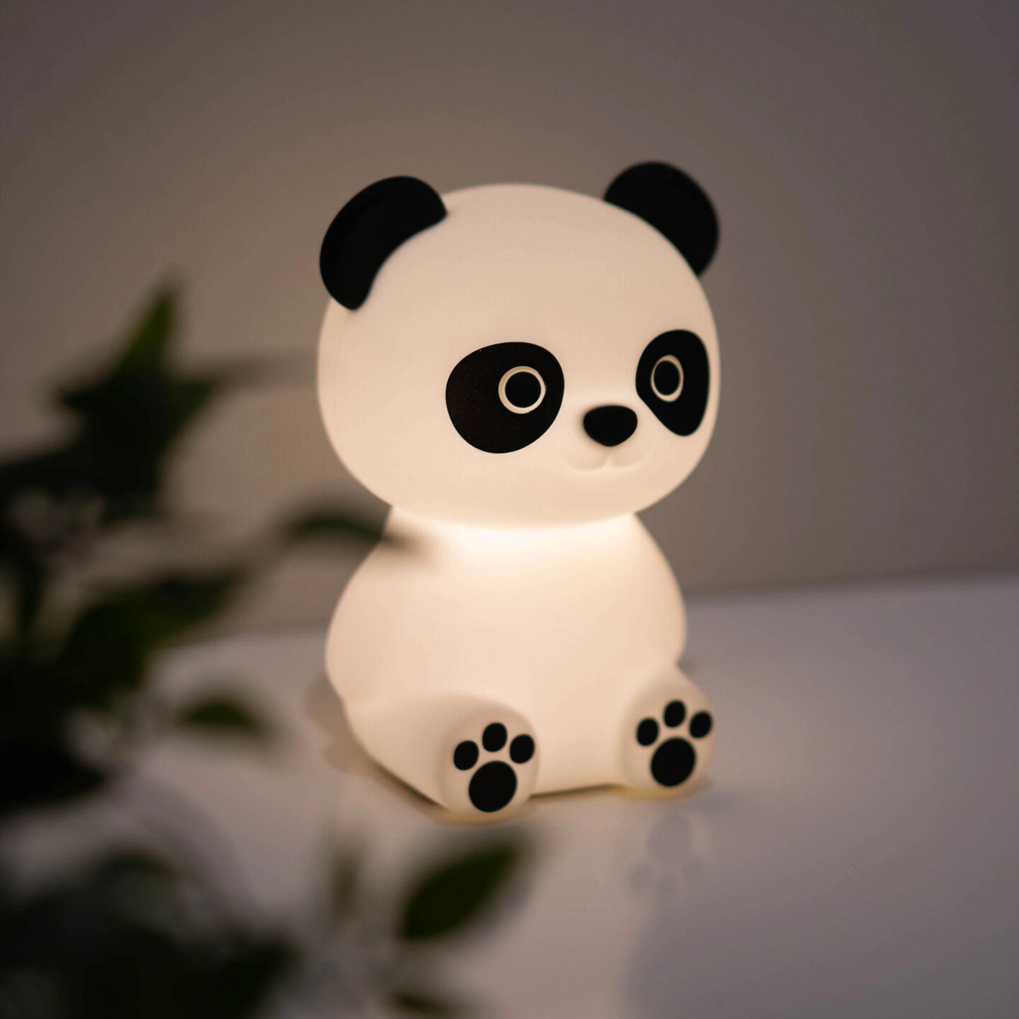 MegaLight LED Kinder-Nachtlicht Paddy bei OBI Panda mit Timer Dimmbar RGBW kaufen