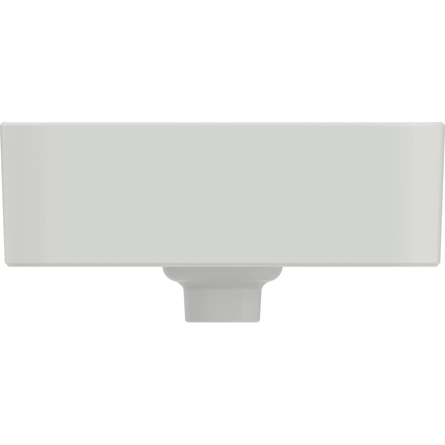 Ideal Standard Strada II Aufsatzwaschtisch, 50x40 cm, weiß, ohne Hahnloch und Überlauf.