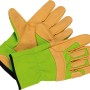 Grüne Gartenhandschuhe Robust, Größe 10, für Arbeiten im Freien.