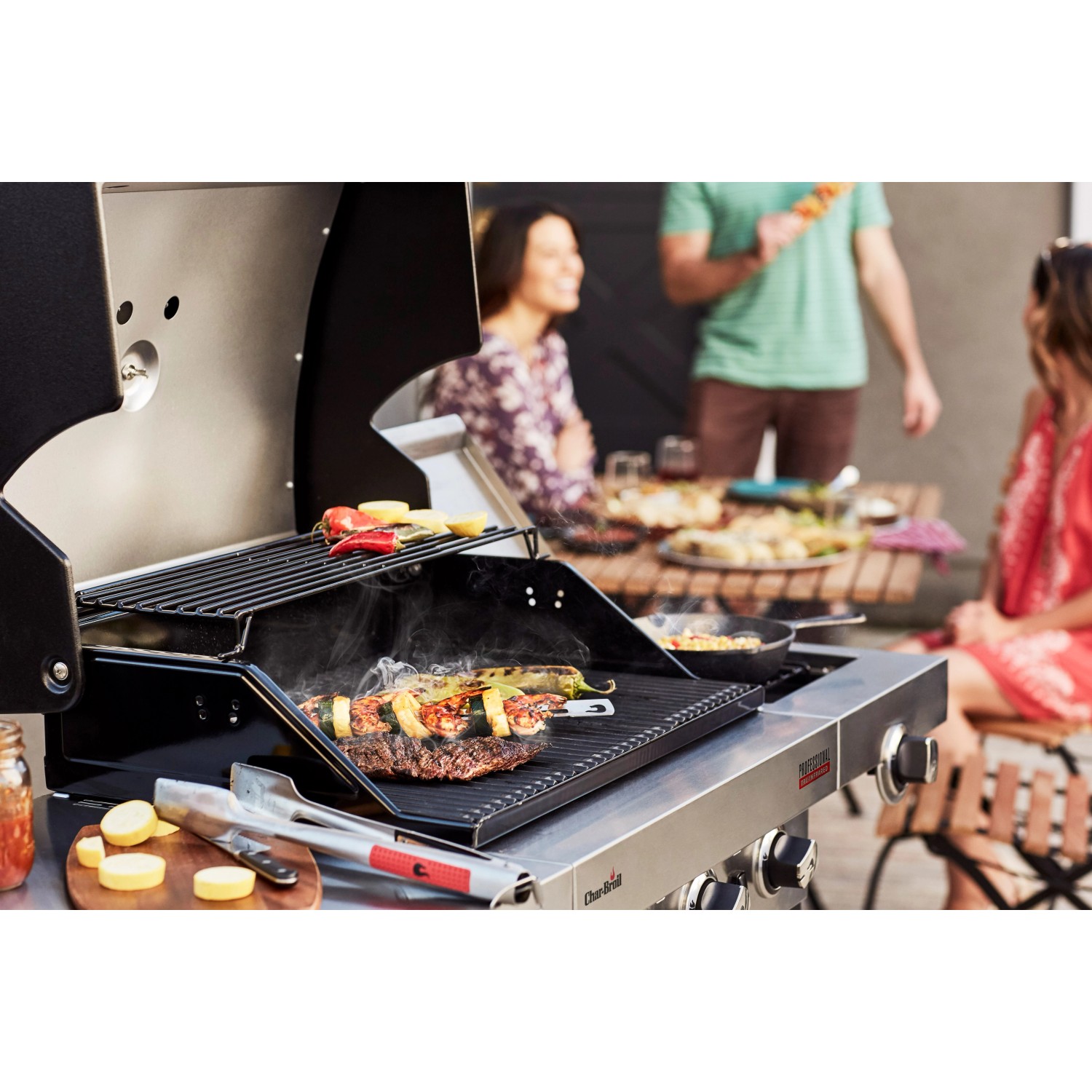 Char Broil Gasgrill Professional 3400 S mit 3 Brennern Tru