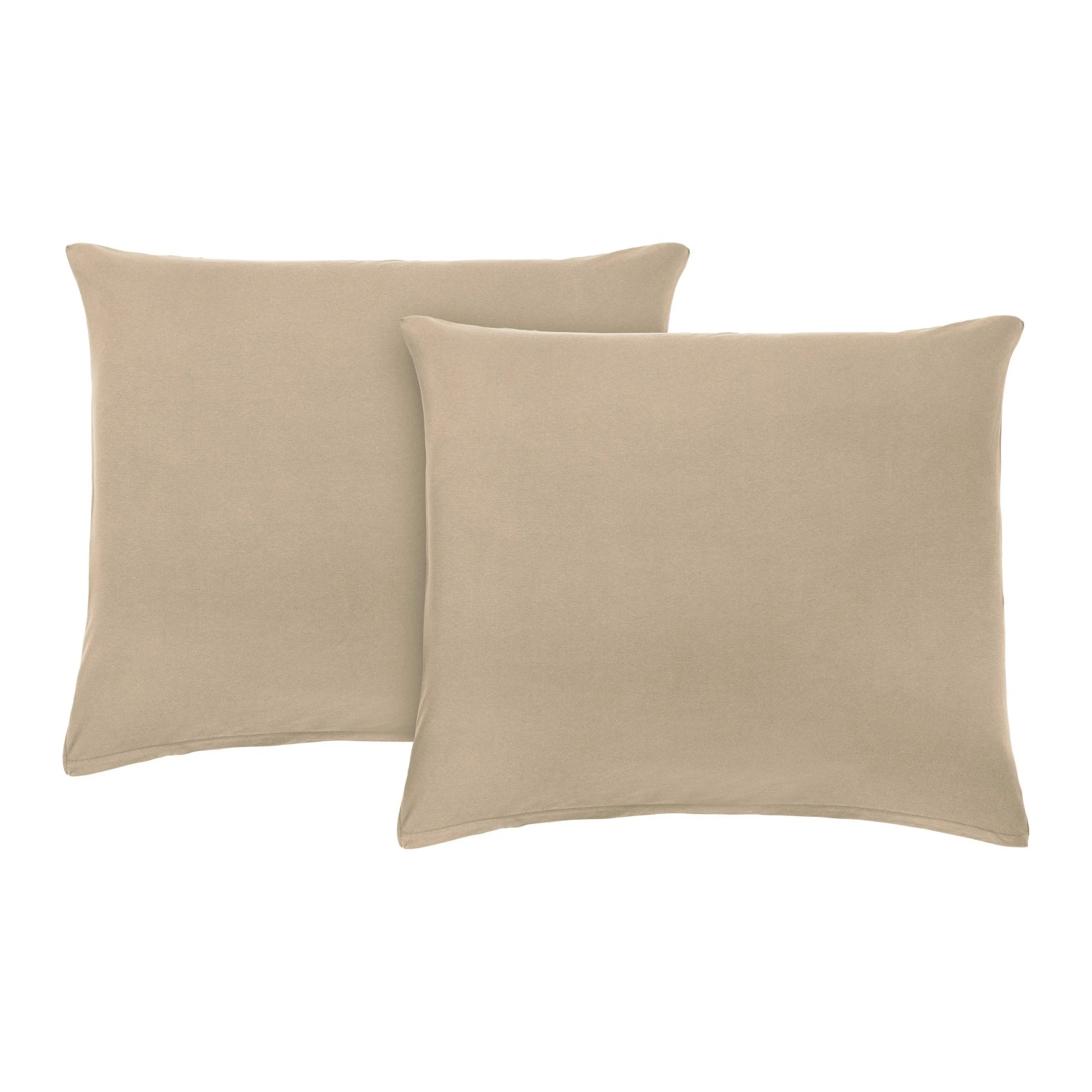 Modern Living Kissenhüllen-Set Beige ca. 80x80cm, 2 Stk.
