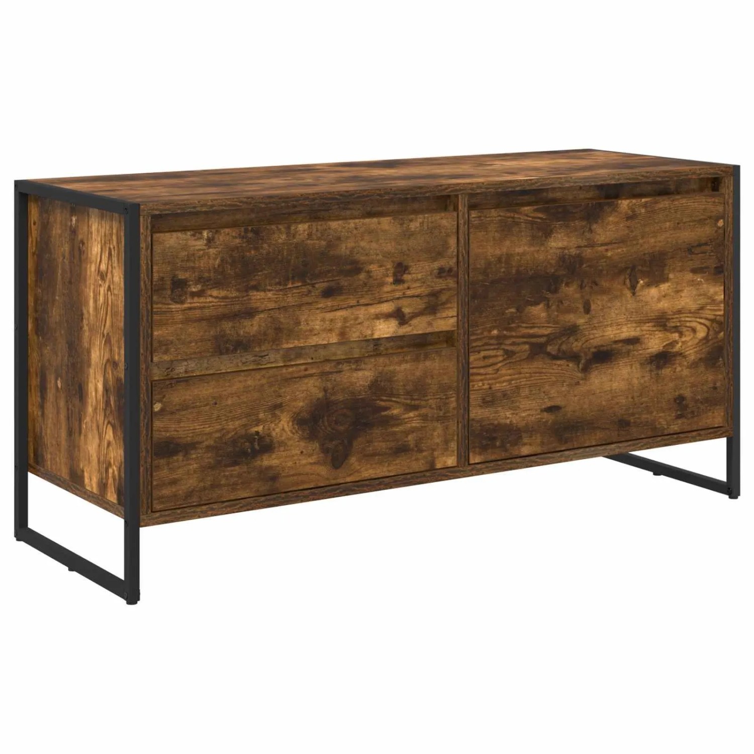 vidaXL TV-Schränk Raucharbe 100 x 36 x 49,5 cm Holzwerkstoff 886620 günstig online kaufen