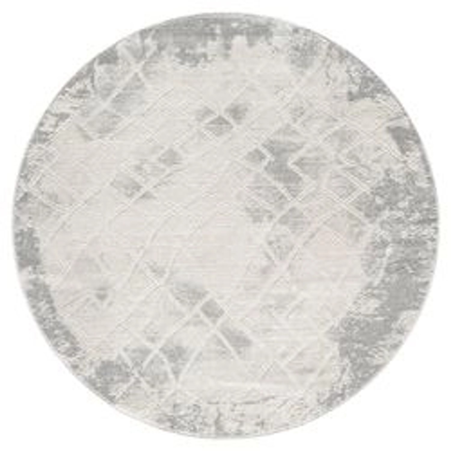 payé Teppich Royal 215 Rund 160x160 cm Grau günstig online kaufen