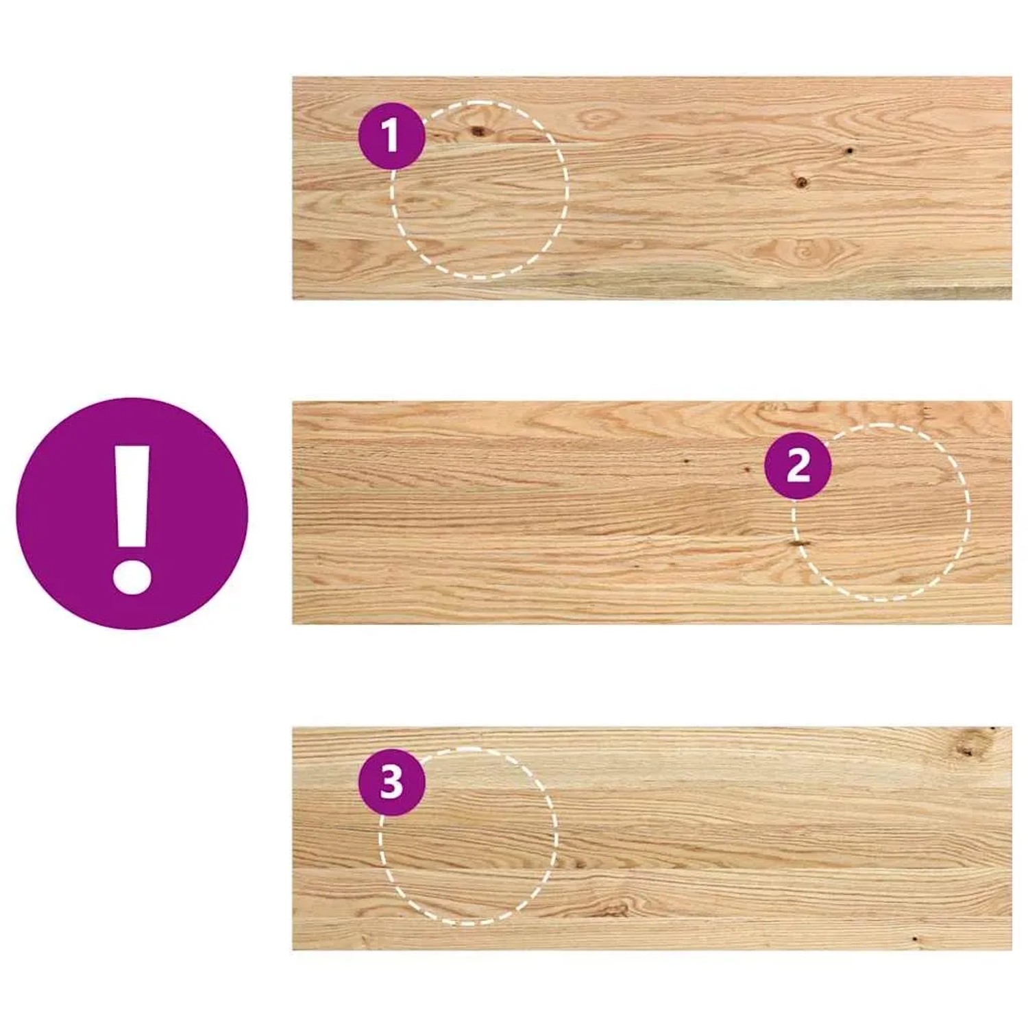 vidaXL Treppenstufen 2 Stk Unbehandelt 80x30x2 cm Massivholz Eiche 3283779_7