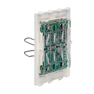 Merten System Design Taster-Modul MEG5116-6000, 1-fach, für Wiser Home System.