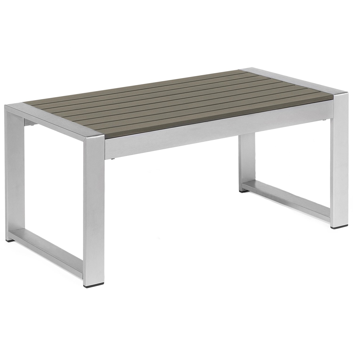 Beliani Couchtisch SALERNO Dunkelgrau 50x90x42 günstig online kaufen