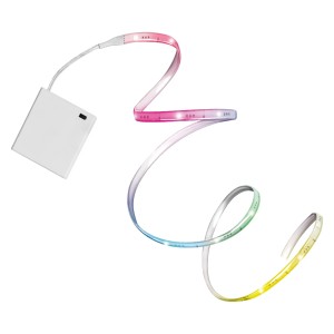 Osram LED-Streifen Flex mit Batterie, 5W, 500cm, mehrfarbig, flexibel und dimmbar.