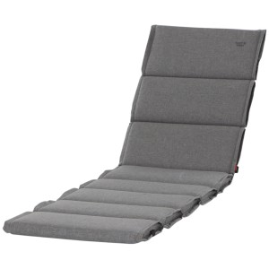 Siena Garden Liegenauflage Stella in Silber, ca. 200x58x6 cm, für bequemes Sitzen und Entspannen im Garten.