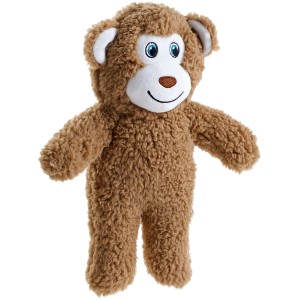 Hunter Hundespielzeug Terni Affe, 30 cm, braun, aus Polyester mit Squeaker.