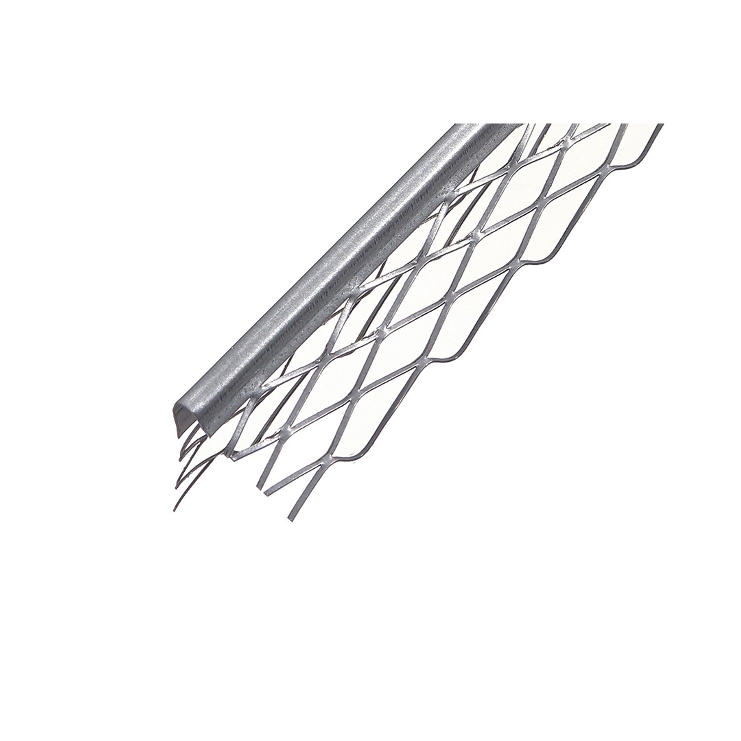 ProfileXXL Kantenprofil 25x 260cm x 30mm Stahl Verzinkt Silber