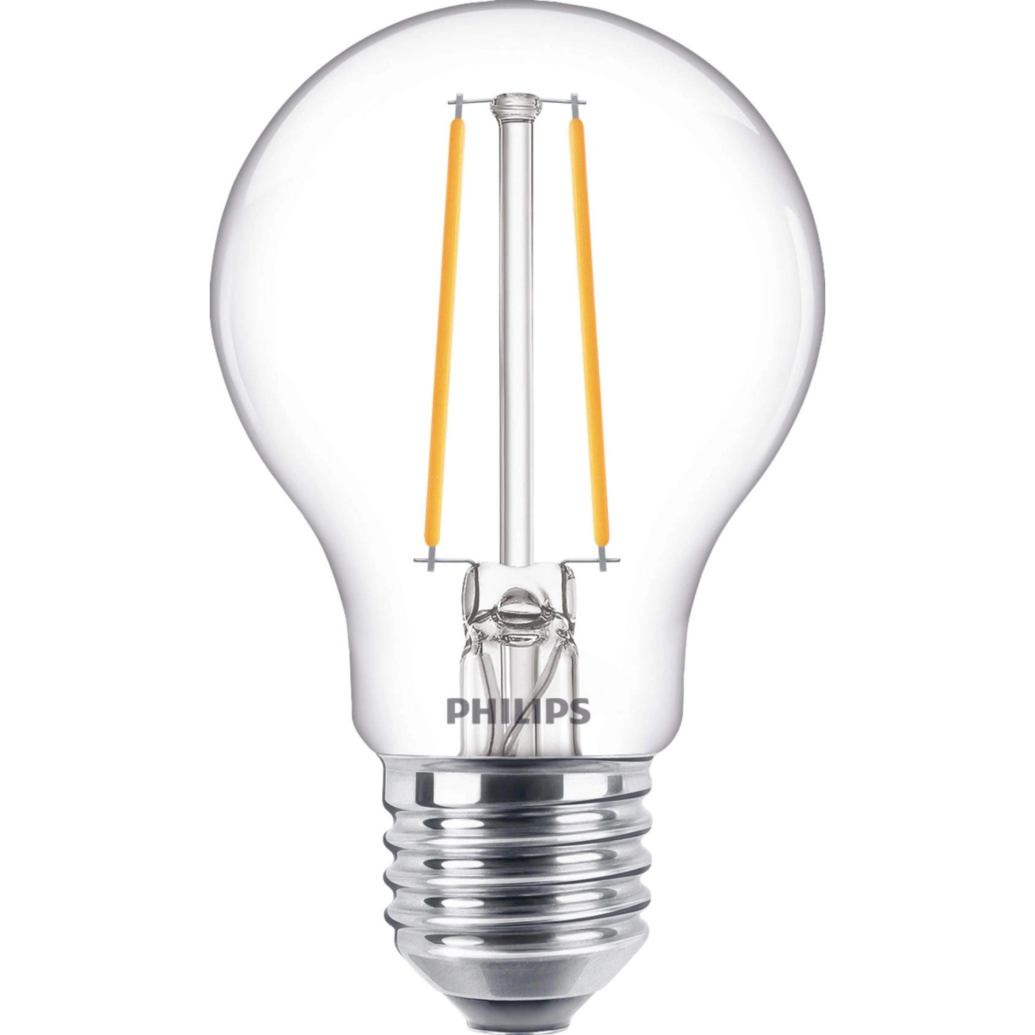 Philips LED-Leuchtmittel E27 Glühlampenform 2,2 W 250 lm 10,4 x 6 cm (H x Ø günstig online kaufen